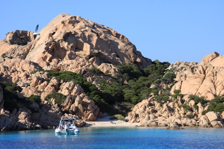 Die Bucht von Cala Coticcio